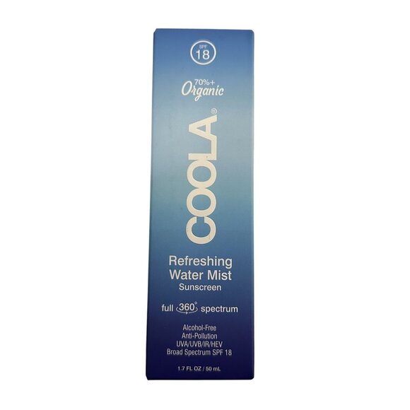 Coola Refreshing Water Mist Sunscreen SPF 18 Broad Spectrum EXP 12/21 1.7oz/50mL - Picture 1 of 5